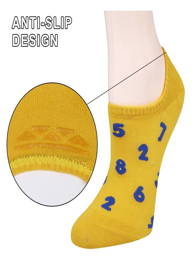 Benefeet Sox جوارب بينيفيت سوكس قصيرة للنساء والفتيات، جوارب لطيفة قصيرة للأحذية المسطحة، جوارب قطنية مخفية غير مرئية للأحذية القارب، عبوة من 5 قطع - Image 2